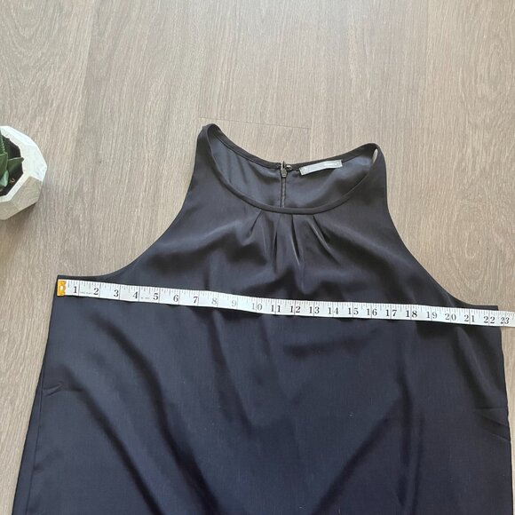 Smart Set Sleeveless Mini Dress with Cobalt Blue Hem - Picture 6 of 9